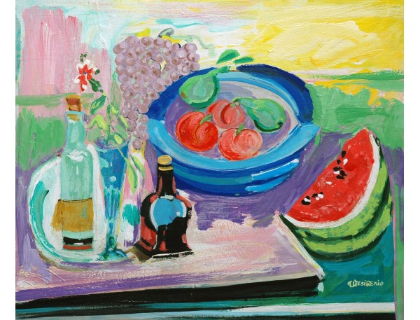 Technique to realize still life oil paintings